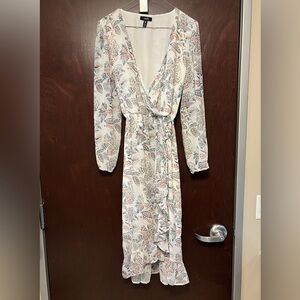 Floral long-sleeve dress by Aqua